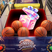 Machine d'arcade colorée Funinvr Street Shooter pour le basketball de rue et la boxe, pour aire de jeux, 220V, 1-2 joueurs, personnalisable