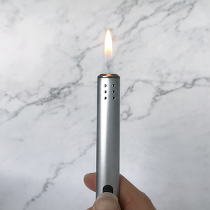Custom Logo <strong>Candle</strong> Gas Lighters Windproof Butane <strong>Refillable</strong> Gas Torch Lighter Long <strong>Candle</strong> Lighter for Kitchen BBQ - Product Image 3