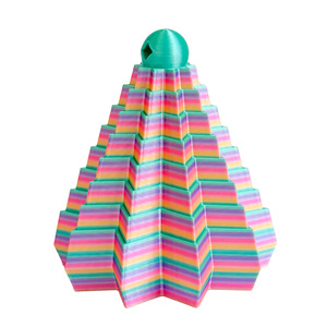 Jouet promotionnel, cadeau, arbre de Noël, gadget sensoriel anti-stress, décoration de Noël, jouet polygonal coloré - Product Image 4