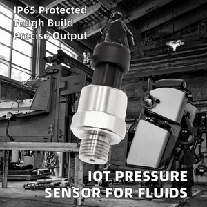 JZセンサー スマート小型IoT圧力センサー I2C 0.5-4.5V出力 IP65 0.5%FS精度 オイル・水・ガス用 - Product Image 2