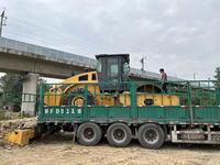 Compacteur de sol vibrant à tambour unique CLG6114E d'origine Hubei à prix avantageux