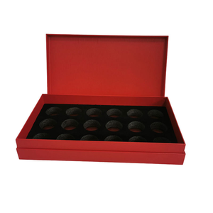 Caja de Embalaje para Relojes de Lujo Reciclable con Logotipo en Lámina Dorada, Tapa Magnética Abatible, Tamaño Personalizable, Caja de Cartón Hecha a Mano para Joyería - Product Image 5