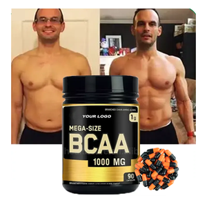 Ausreson BCAA Capsule Productos deportivos <span class=keywords><strong>Amino</strong></span>ácido Pre entrenamiento Suplementos 1000mg Beta-Alanina BCAA Cápsulas - Product Image 1