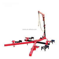 Banc de réparation de carrosserie automobile avec machine à châssis et table de traction pour débosselage, équipement de réparation de châssis automobile