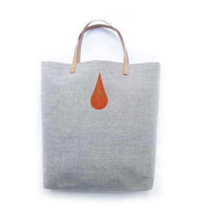 Vendedor caliente de cuero playa mercado tote, bolso de lino, - Product Image 2