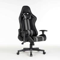 Chaise d'ordinateur de qualité supérieure avec dossier inclinable, appui-tête et accoudoirs 2D pour chaise de jeu ergonomique pour adultes, dossier haut