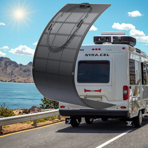 Panneau solaire flexible ultra-mince de 100 W à haute efficacité avec matériau anti-fissures ultra-pliable pour le camping, les camping-cars, les yachts et les voiliers - Product Image 6