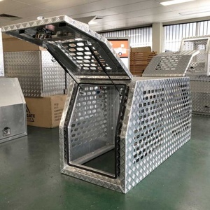Herui HR-700-Canopy 1780x700x850mm 5052 Aluminium Ute Dog Box Customized Color <b>Raw</b> Powder Coated Surface Excellent Quality OEM - Product Image 1