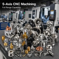Pièces en aluminium usinées CNC sur mesure à 5 axes avec tolérances strictes pour équipements de précision et production de prototypes