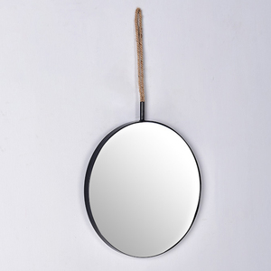 Baño Dormitorio Entrada <span class=keywords><strong>Cuerda</strong></span> <span class=keywords><strong>Espejo</strong></span> de pared Decorativo Hogar <span class=keywords><strong>Espejo</strong></span> moderno en la pared - Product Image 1