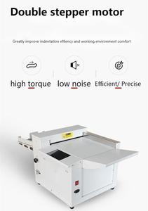 A4 A3 Digitale Vouwmachine Elektrische Vouw-En Perforeermachine Met Lcd-Scherm Voor Printshop - Product Image 4