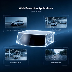 HESAI AT128P-Line LiDAR Híbrido de Estado Sólido para Automoción, Sensor de Posición de Movimiento de 120° de Alcance Medio, Alta Precisión y Alta Resolución - Product Image 6