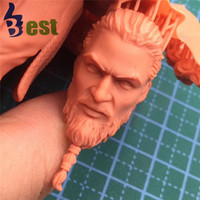Meilleure tête de mannequin personnalisée, impression 3D, plastique, jouets en cire rouge