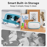 Machine de découpe de vinyle Likcut S501 - Machine à créer des autocollants intelligente et compacte pour le vinyle et les travaux manuels en papier, traceur portable pour la découpe DIY