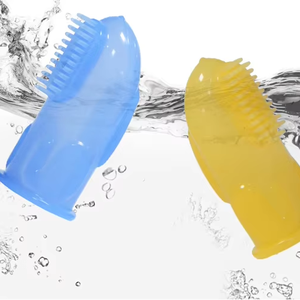 YDS Baby Bunny Silicone Finger Cepillo de dientes para bebé Cerdas de silicona suave Cepillo de limpieza fácil de silicona - Product Image 3