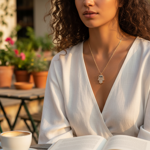 Collier pendentif mode Design mauvais œil pour le style et la protection - Product Image 3