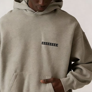 เสื้อฮู้ดดี้ Fere สำหรับผู้ชาย คุณภาพสูง หนัก 450 กรัม พิมพ์ลายน้ำเชื่อมแก้ไอเยอะมาก สไตล์หลวมๆ สตรีทแวร์ลำลอง GOD - Product Image 6