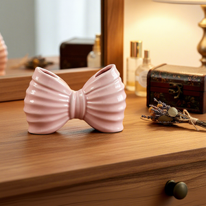 Soporte para Cepillo de Dientes Eléctrico de Cerámica Creativo con Lazo, Diseño Moderno y Simple, Decoración para Lavabo de Baño - Product Image 5
