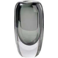 Vente chaude Moderne De Luxe Ovale Vase En Verre Ornement Creative Salon Hydroponique Fleur Vase En Cristal Pour La Décoration De Bureau
