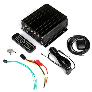 Chất lượng cao 4CH <span class=keywords><strong>WLAN</strong></span> GPS chức năng xe hộp đen âm thanh ghi HD xe ghi Video CCTV xe buýt ai 4G GPS xe tải mdvr - Product Image 1