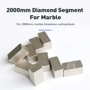 2000Mm Diamond Saw Blade <span class=keywords><strong>Segment</strong></span> Để Cắt Đá Cẩm Thạch - Product Image 3
