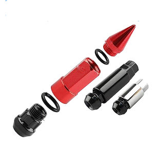 Pour <span class=keywords><strong>BMW</strong></span> <span class=keywords><strong>antivol</strong></span> en alliage forgé en aluminium 7075 écrous de roue et Type de course serrure Refit roues de voiture boulons de moyeu couleur de pointe - Product Image 5