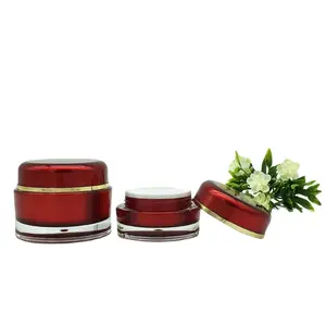 5g 15g 30g 50g 100g 200g rot farbe acryl kunststoff kosmetische jar