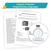 Kit de 37 Modules Capteurs Robotlinking avec Tutoriel Compatible avec Arduino IDE UNO R3 MEGA Nano