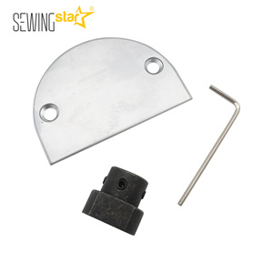 SEWINGstar Hammer <b>Bead</b> Tool <b>Needle</b> Plate Presser Foot Set for Flatbed Sewing Machines Durable Aluminum Garment Processing - Product Image 1