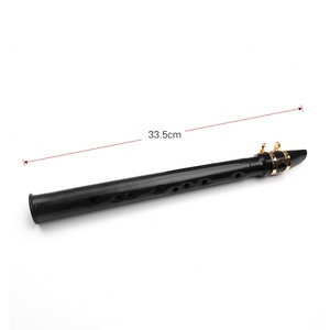 Mini saxophone de poche noir <span class=keywords><strong>Petit</strong></span> sax portable avec sac de transport noir Instrument à vent - Product Image 4