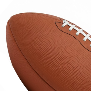 Ballons de football américain professionnels personnalisés pour l'entraînement et la pratique, taille sur mesure, chambre à air en butyl légère, équipement durable à adhérence optimale - Product Image 3