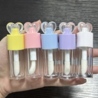 Fabricant de tubes à gloss à lèvres avec boîtes, personnalisation de votre propre logo, impression de logo sur bouteille en plastique, étiquette privée professionnelle