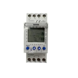 Minuteur numérique programmable hebdomadaire sur rail DIN AHC810/812, 220V 16A, deux canaux - Product Image 5