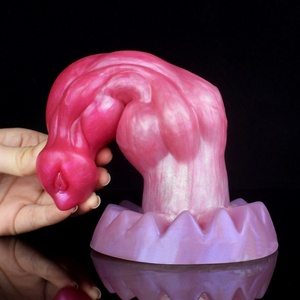 NNSX Fantasy Dog Knot <b>Dildo</b> Sets Fantasy Animal Silicon <b>Dildos</b> Sets for Women - Product Image 3