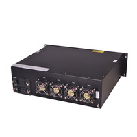 Amplificateur EDFA à 64 ports, 1550 nm, dopé à l'erbium, pour rack 2U FTTX WDM