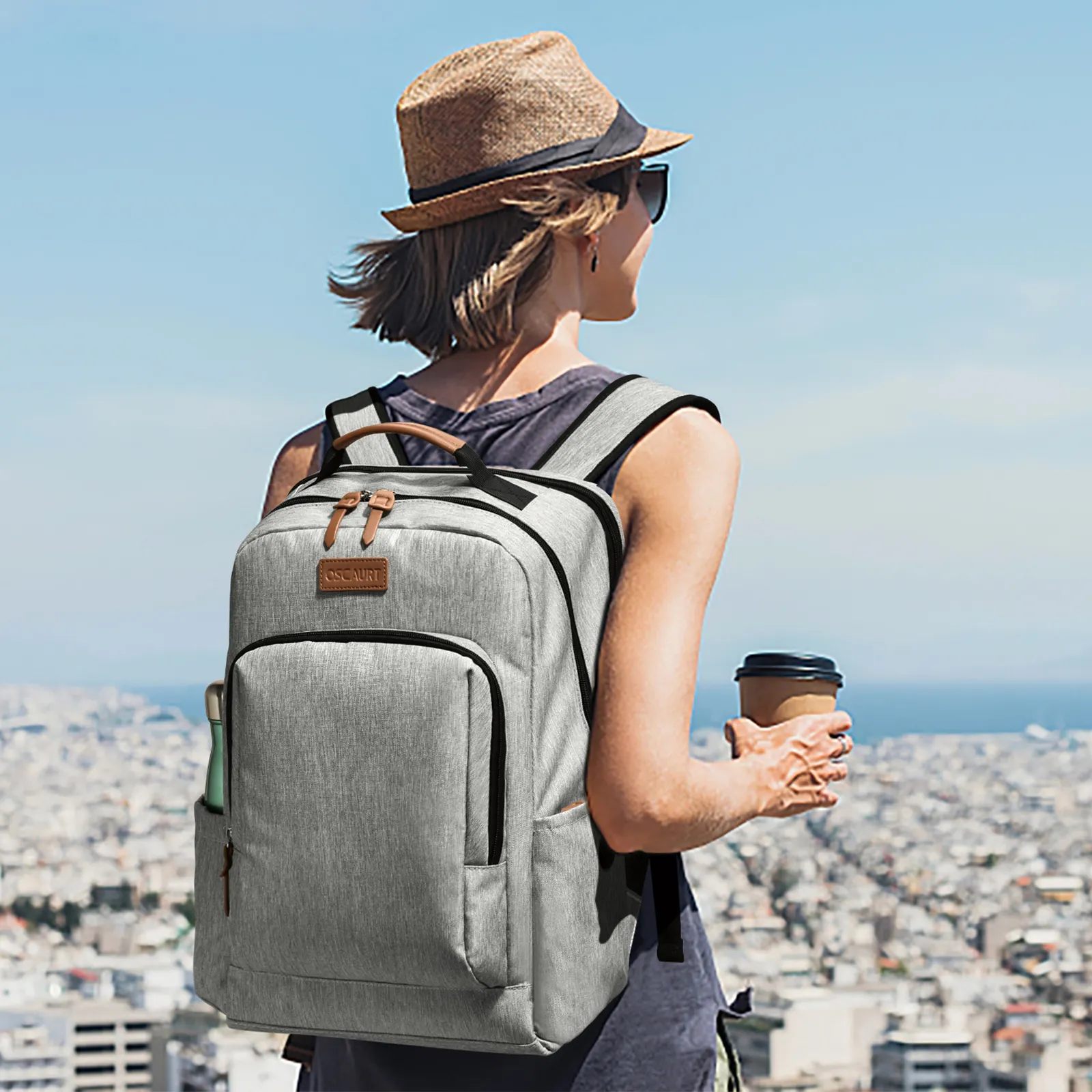Custom luxury backpack mochila feminina smart backpack bag women's fitnesses hiking gear sac a dos fashion laptop backpacks
