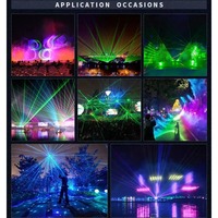 BOTAI 30W lumière Laser extérieure préprogrammée Northern Lights Mode piste de danse en aluminium vert/rouge/bleu pour DJ planificateurs d'événements