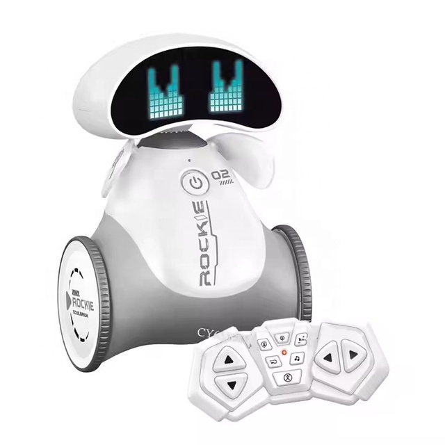Smart Desktop Robot Multifunction Remote Control Electric Intelligent Programming Interactive Ai Robot