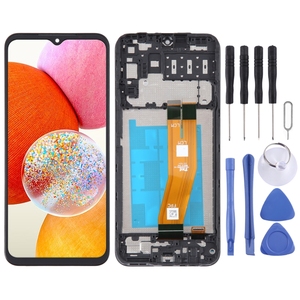 Módulo Digitalizador LCD Original de Entrega Rápida, Piezas de Repuesto Reacondicionadas, Pantalla Táctil de <span class=keywords><strong>Vidrio</strong></span> para Samsung Galaxy A14 SM-A145F con Marco - Product Image 1