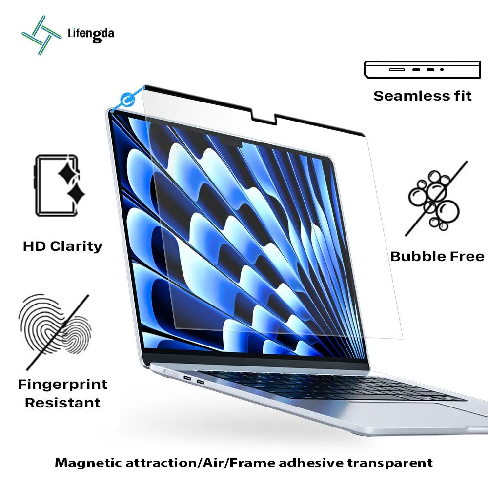 Lfd 02 Privacy Filter Anti-Spy Film Anti Glare Screen Protectors Voor Macbook 12 13 13.6 14 15.3 16 Privacy Screen Protector