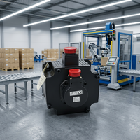 Motor Servo AC Mitsubishi Electric HC-SF202 MELSERVO-H Serie 2.0KW 11A IP65 para Equipos de Automatización CNC
