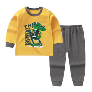 Conjuntos de Ropa de Verano para Niños, Estilo Europeo, de Algodón, con Estampado, para Bebés y Niños - Product Image 2