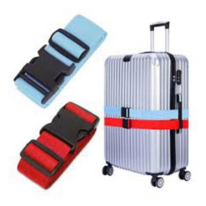 Wholesale Custom Logo Adjustable Travel Packing <b>Straps</b> <b>Luggage</b> Belt Nylon Webbing <b>Luggage</b> <b>Strap</b> Belt - Product Image 1