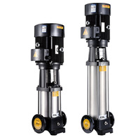 Pompe à eau à haute pression CDL/CDLF pompe centrifuge à plusieurs étages verticale légère en acier inoxydable pompe à fréquence Variable