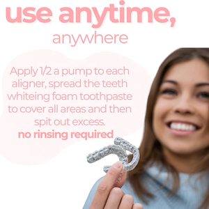 Espuma de limpieza personalizada de fábrica, limpiador profundo de efecto fuerte, blanqueamiento dental, eliminación de manchas, <span class=keywords><strong>Invisalign</strong></span>, aparatos dentales, Mousse - Product Image 5