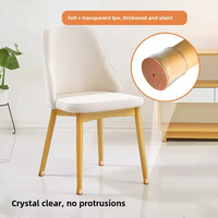 Protections de pieds de chaise pour sols en bois dur, couvre-pieds en silicone, protège les sols en bois et en carrelage contre les rayures, patins en feutre, embouts de pieds de meubles