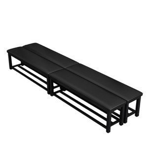 Modular Upholstered Bench For Shoe Rack Changing Room Bedroom Entryway Storage - Product Image 5