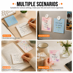 Custom Printed Colorful Decorative Sticky <b>Memo</b> <b>Pads</b> Tearable Pattern Notepads Cute Stationery for Office School Desk Decoration - Product Image 3