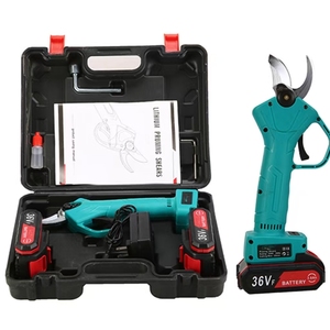 Động cơ không chổi than pin lithium có thể sạc lại không dây điện cắt tỉa kéo kép tông đơ lưỡi cho cây ăn quả - Product Image 1