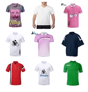 신상품 남성용 폴로 셔츠, 중국산 저가 남성 골프웨어, 로고 맞춤 제작 폴로 셔츠 - Product Image 6